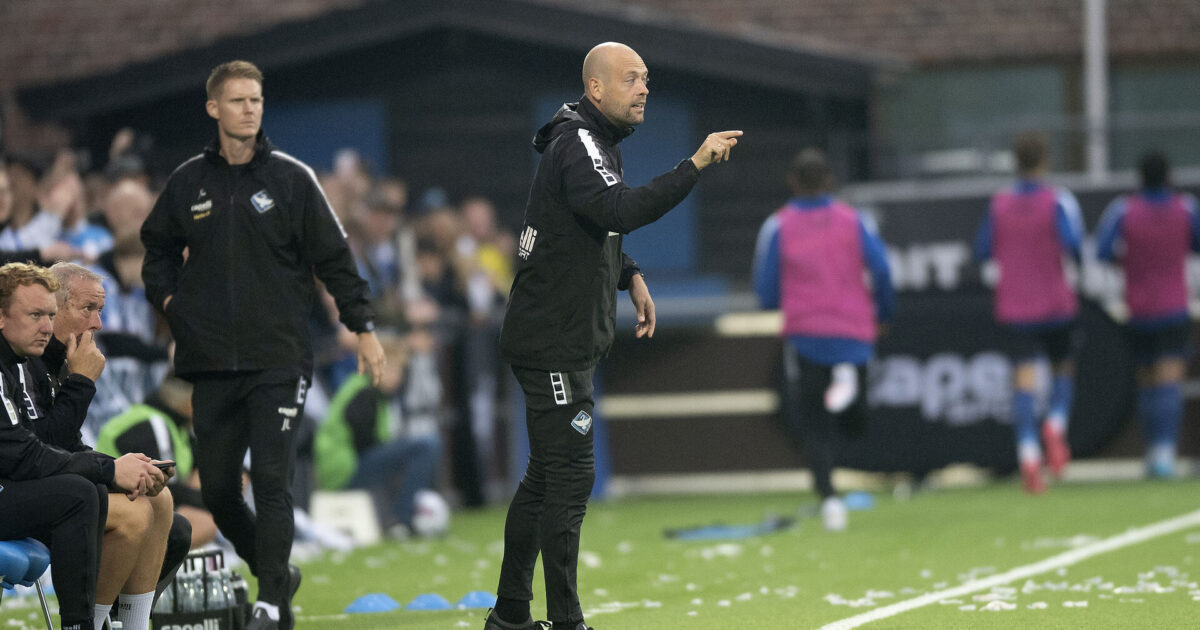 Christian Tue Jensen sikrede Køge sejr i sæsonåbner Foto: Thomas Sjørup/Ritzau Scanpix