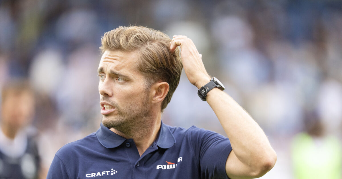 AGF skifter tre: Poulsen bytter målvogter til lokalbrag Foto: Frank Cilius/Scanpix 2025