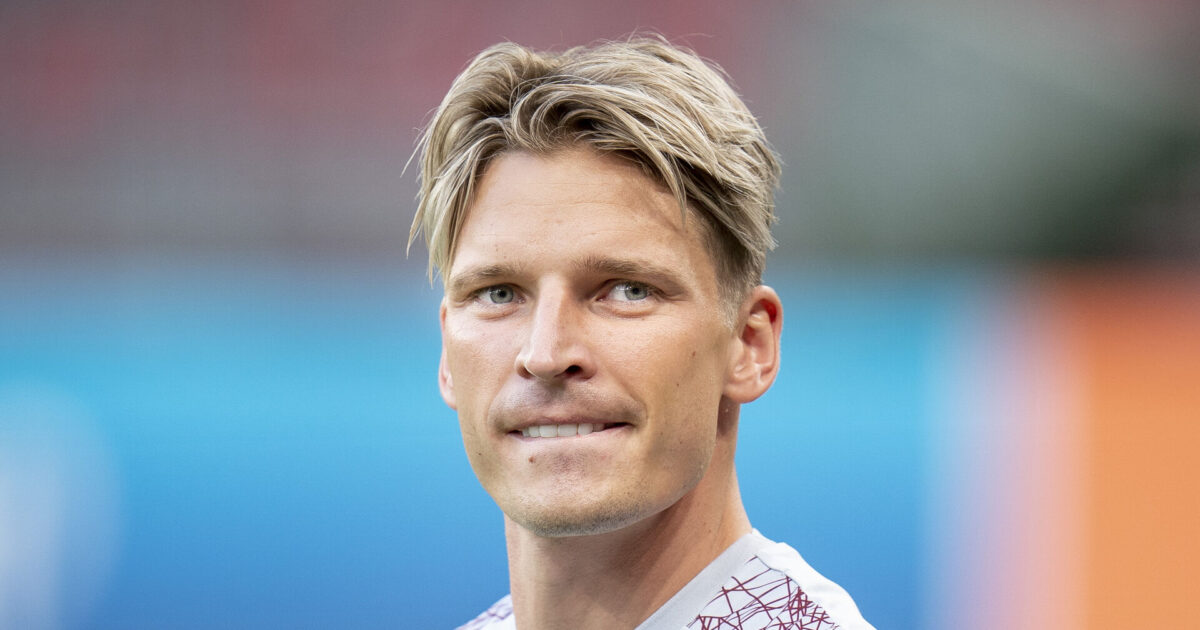 Stryger Larsen inden FCK-brag: Bruger ikke meget tid på dem Foto: Liselotte Sabroe/Ritzau Scanpix