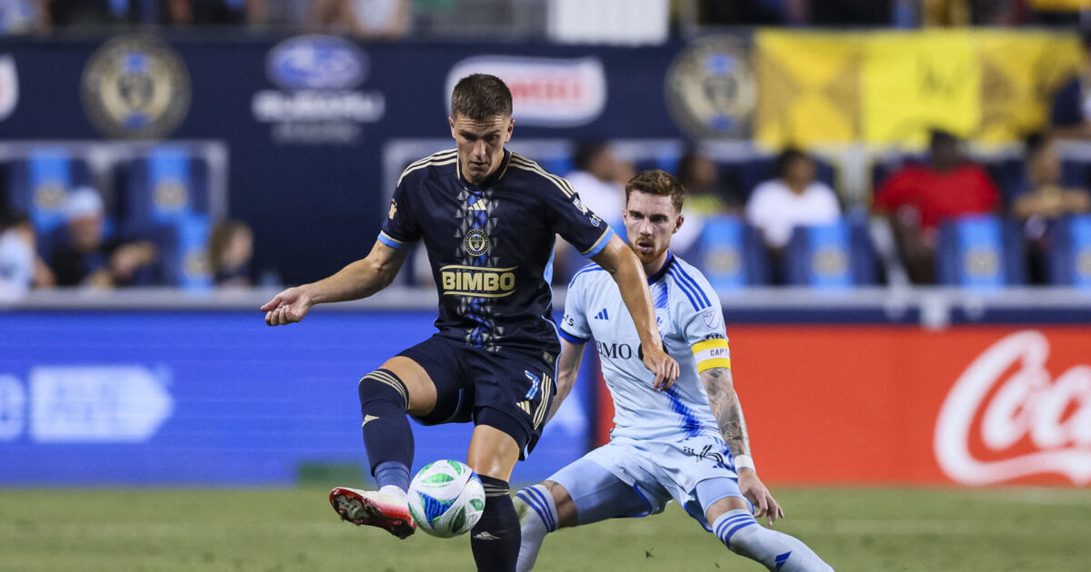 Mikael Uhre fuldender Philadelphia-comeback med to sene scoringer Foto: Ritzau Scanpix/REUTERS