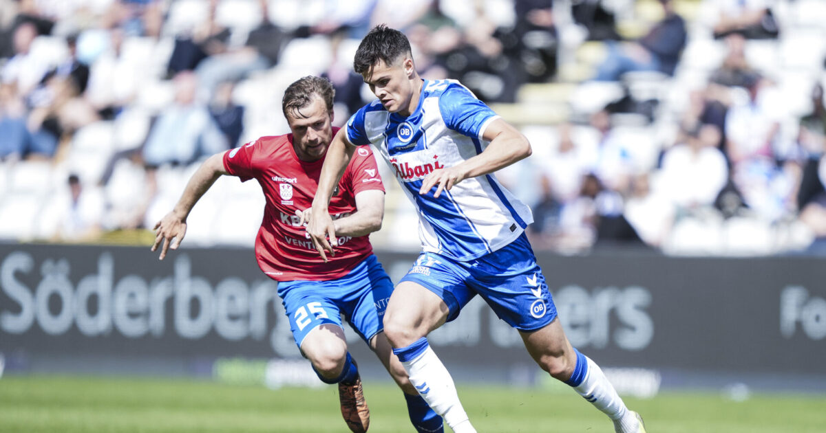 Officielt: Luca Kjerrumgaard solgt til Italien og lejet videre Foto: Claus Fisker/Ritzau Scanpix