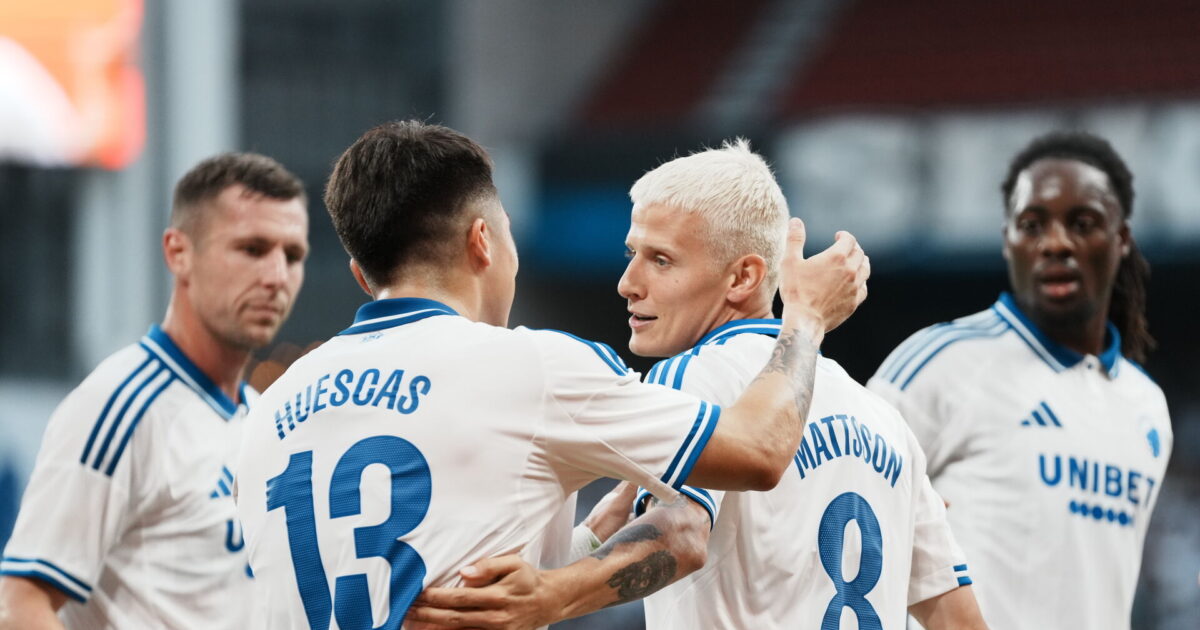 Straffespark var Mattssons første boldberøring: Lidt specielt Foto: Thomas Traasdahl/Ritzau Scanpix