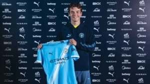 Sverre Nypan præsenteres i Manchester City.