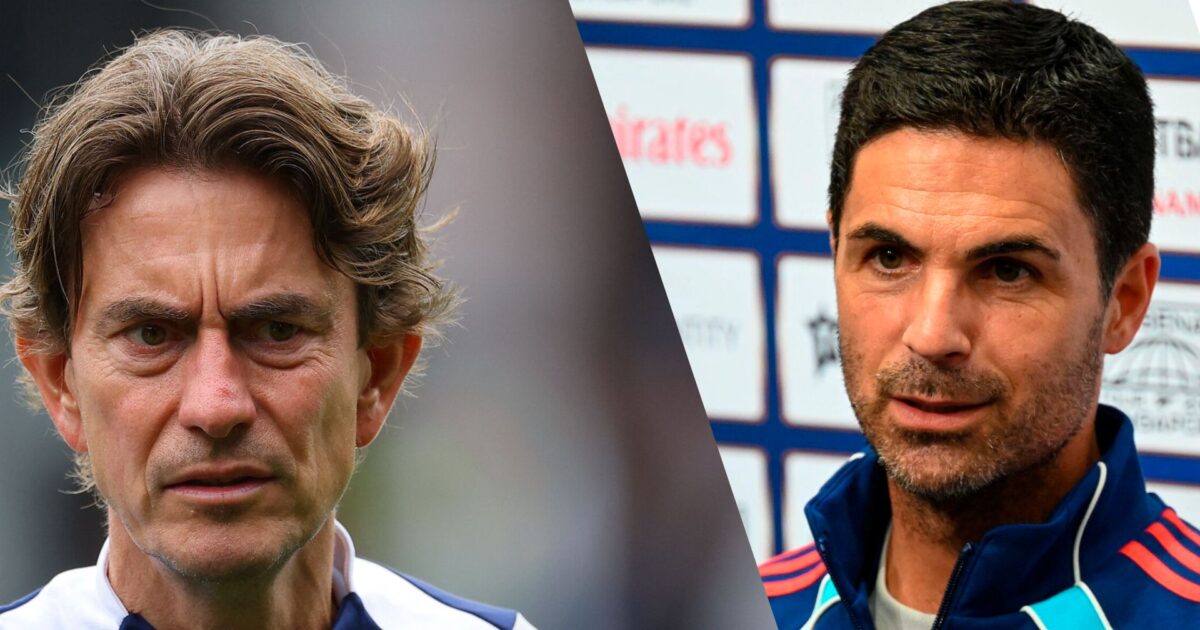 Arteta har enorm respekt for Frank: Vi vil se en retning og en filosofi Foto: Ritzau Scanpix/REUTERS