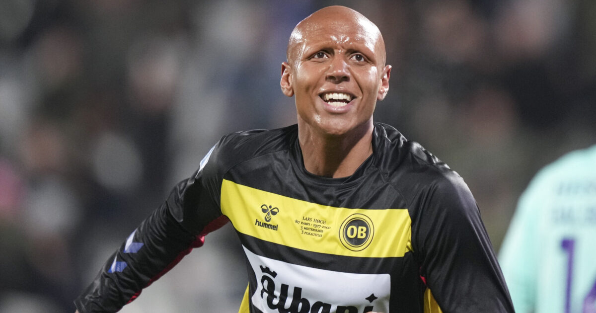 B.93 fik uafgjort i 2650: Okosun scorede og udgik med grim skade Foto: Claus Fisker/Ritzau Scanpix