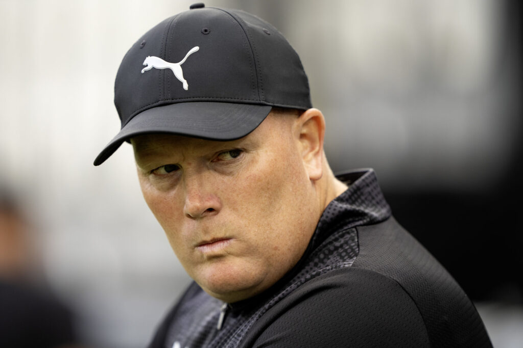 Rasmus Bertelsen under en Randers FC-kamp.