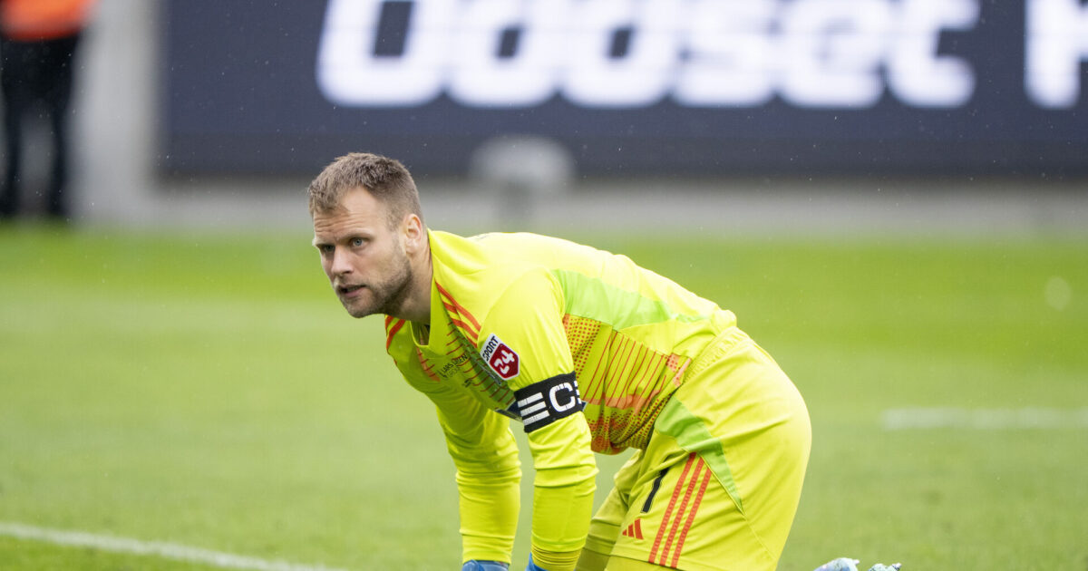 Skuffet Silkeborg-keeper: Vi må lette på hatten Foto: Bo Amstrup/Ritzau Scanpix