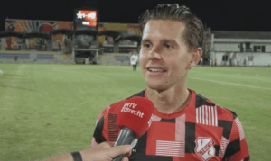 Victor Jensen i interview med ESPN