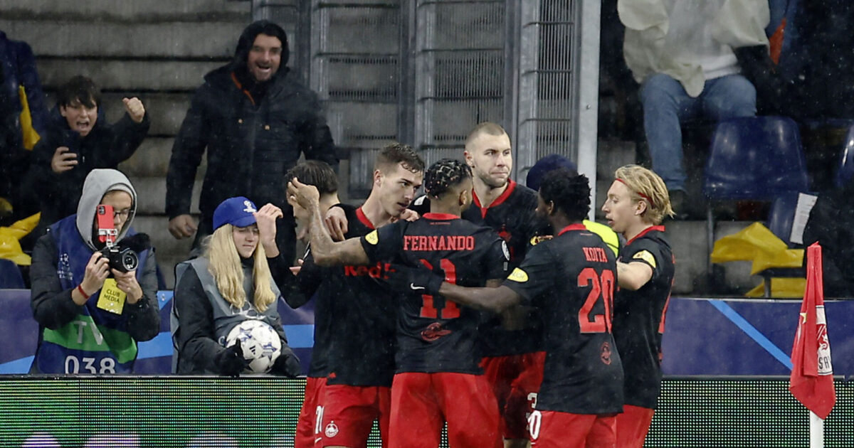 Salzburg banker Brann i stort danskeropgør Foto: Ritzau Scanpix/REUTERS