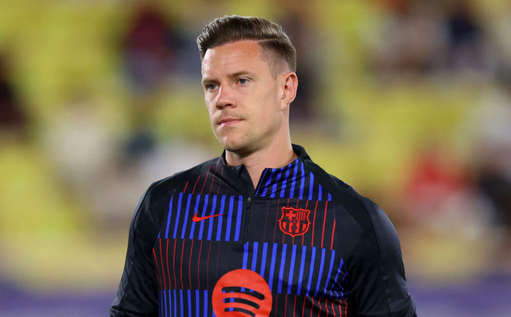 Ter Stegen ser mut ud