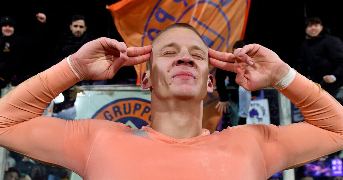 Ny Fiorentina-træner deler dårligt nyt for Oliver Christensen Foto: Ritzau Scanpix/REUTERS