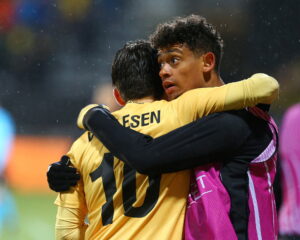 Japhet Sery Larsen og Hugo Vetlesen