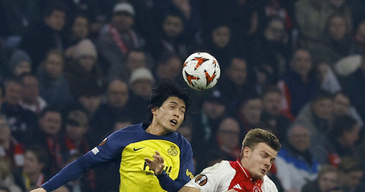 Officielt: Ajax-dansker skifter til Düsseldorf Foto: Piroschka Van De Wouw/REUTERS