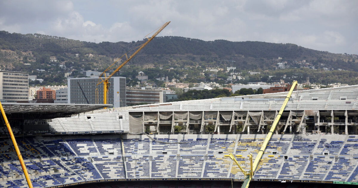 Camp Nou-indvielse udskydes Foto: Ritzau Scanpix/REUTERS