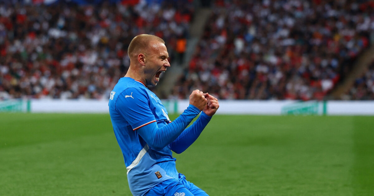 Tidligere AGF’er blev matchvinder for Hertha Berlin Foto: Ritzau Scanpix/REUTERS