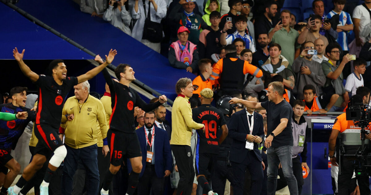 Hansi Flick står overfor et svært valg – og det omhandler ‘AC’ Foto: Albert Gea / Reuters / Ritzau Scanpix