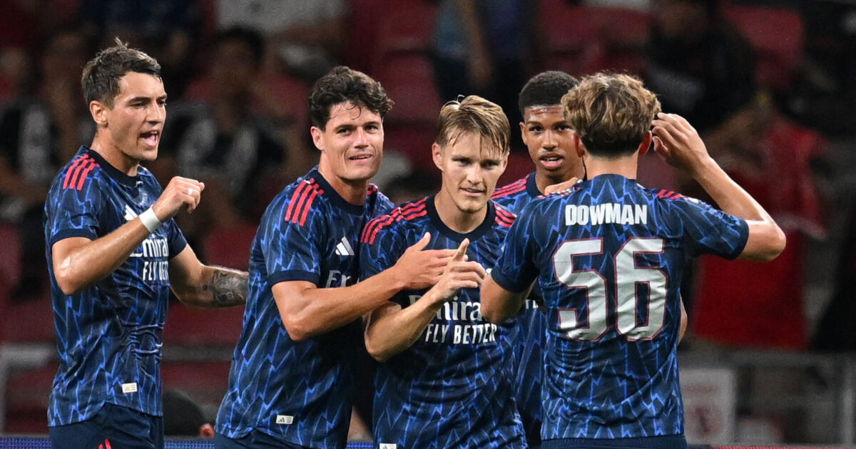 15-årigt stortalent har strålet for Arsenal: Ikke overraskende Foto: Ritzau Scanpix/REUTERS