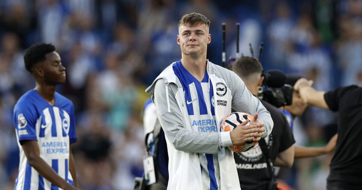 Officielt: Brighton sender Evan Ferguson til italiensk storklub Foto: Action Images via Reuters/Peter