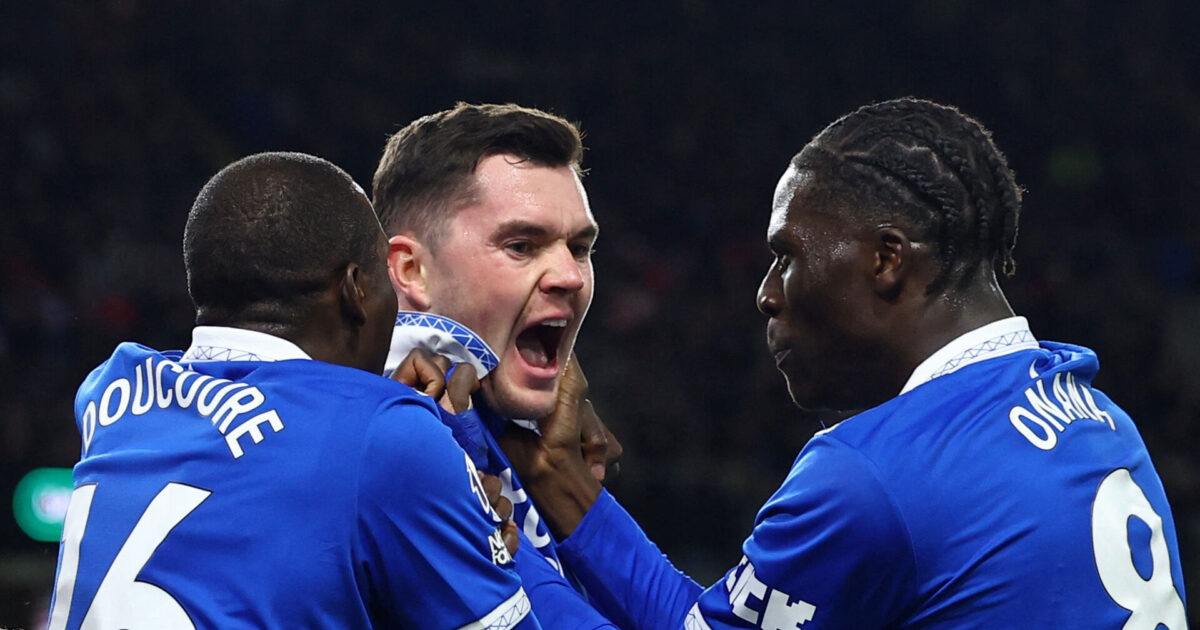 Kontrakten var udløbet: Everton-stopper bliver alligevel Foto: Ritzau Scanpix/REUTERS