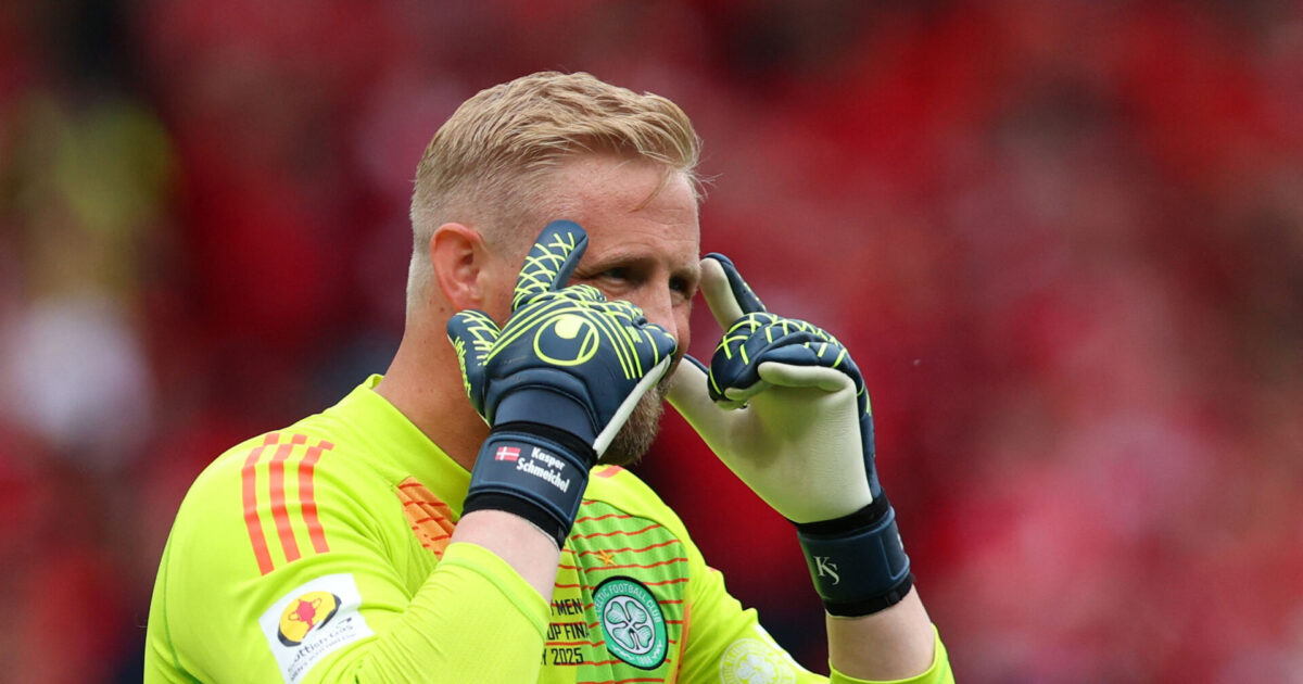 Schmeichel bliver skiftet ud i pausen mens Nygren debuterer Foto: Action Images via Reuters/Craig