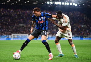 Mateo Retegui i kamp for Atalanta