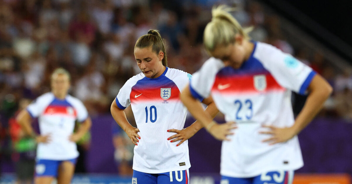 Is it not coming home? England taber til Frankrig i første opgør Foto: Ritzau Scanpix/REUTERS