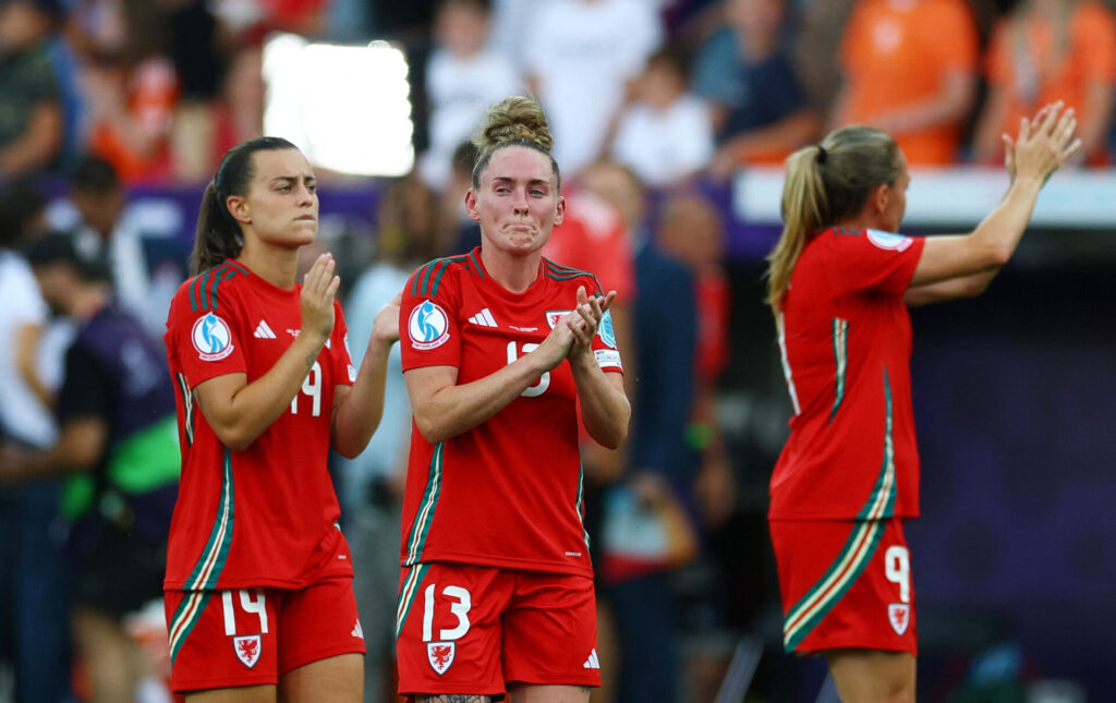 Wales' kvindelandshold.