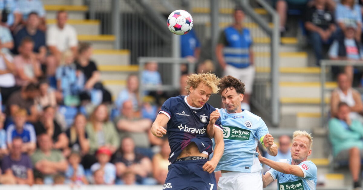 Lynscoring og keeper-koks: AGF og Sønderjyske deler i Jakob Poulsens debut Foto: Frank Cilius/Ritzau Scanpix