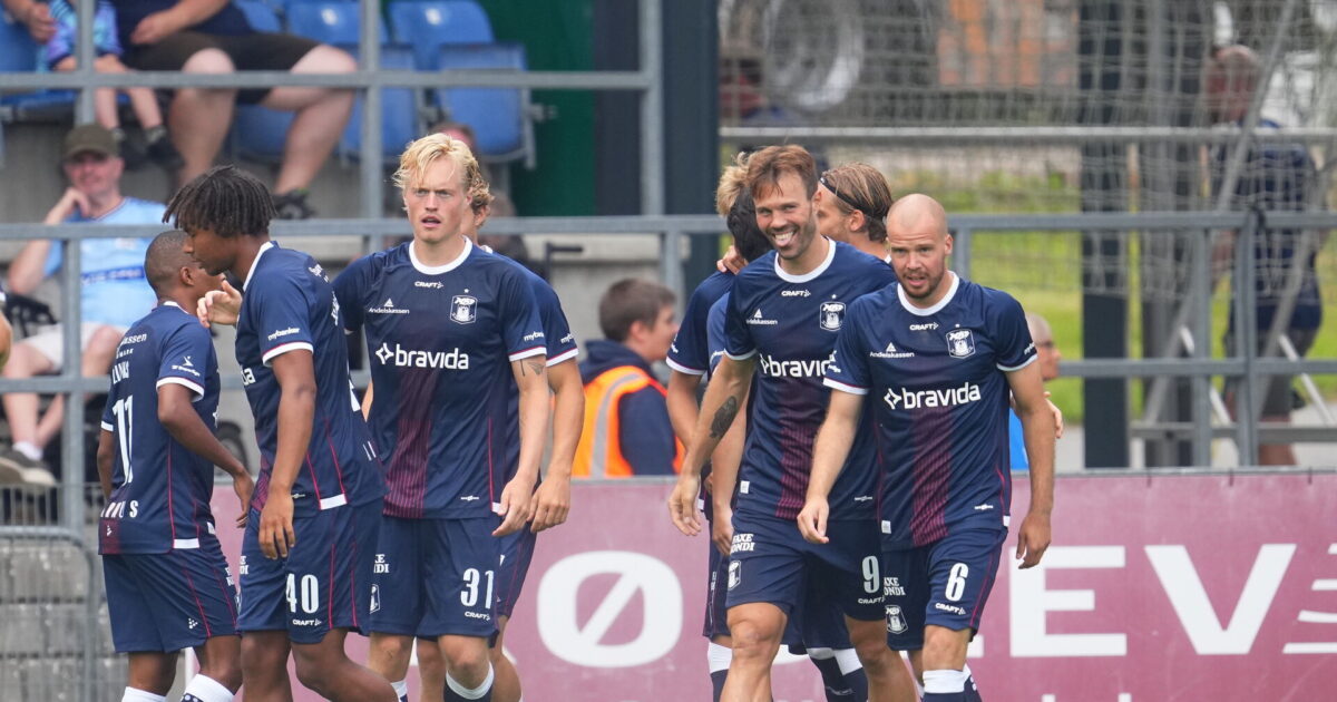 Sjov detalje bag AGF’s første sæsonscoring: Bech gjorde det igen Foto: Frank Cilius/Ritzau Scanpix