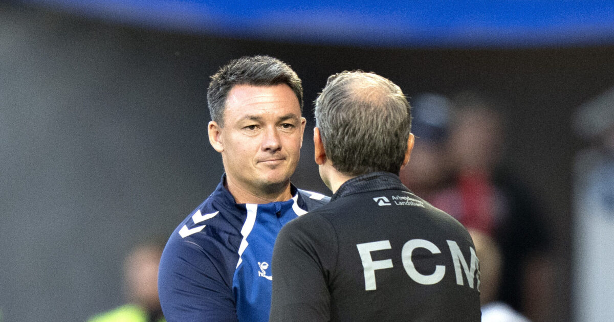 Nørgaard og Sønderjyske fik en røvfuld: Svært at skabe nuancer Foto: Henning Bagger/Ritzau Scanpix