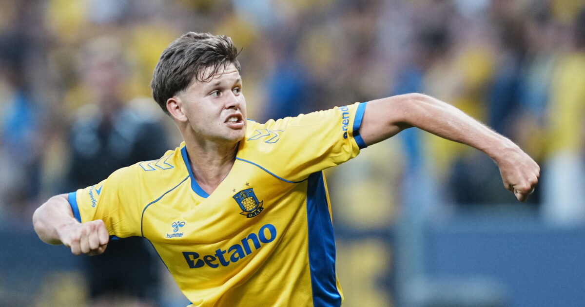 Ydmyg Brøndby-helt: Turde ikke drømme om det Foto: Thomas Traasdahl/Ritzau Scanpix