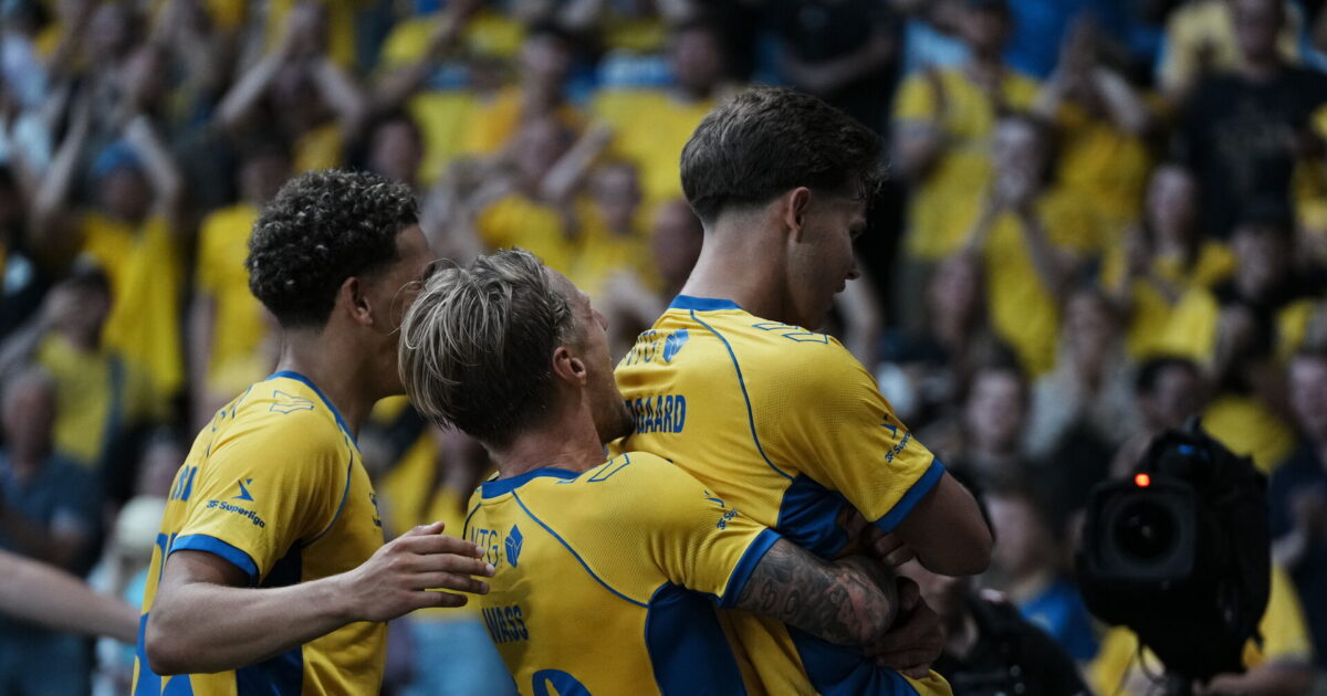 Nyt Brøndby-es efter drømmekamp: Det har været svært Foto: Thomas Traasdahl/Ritzau Scanpix