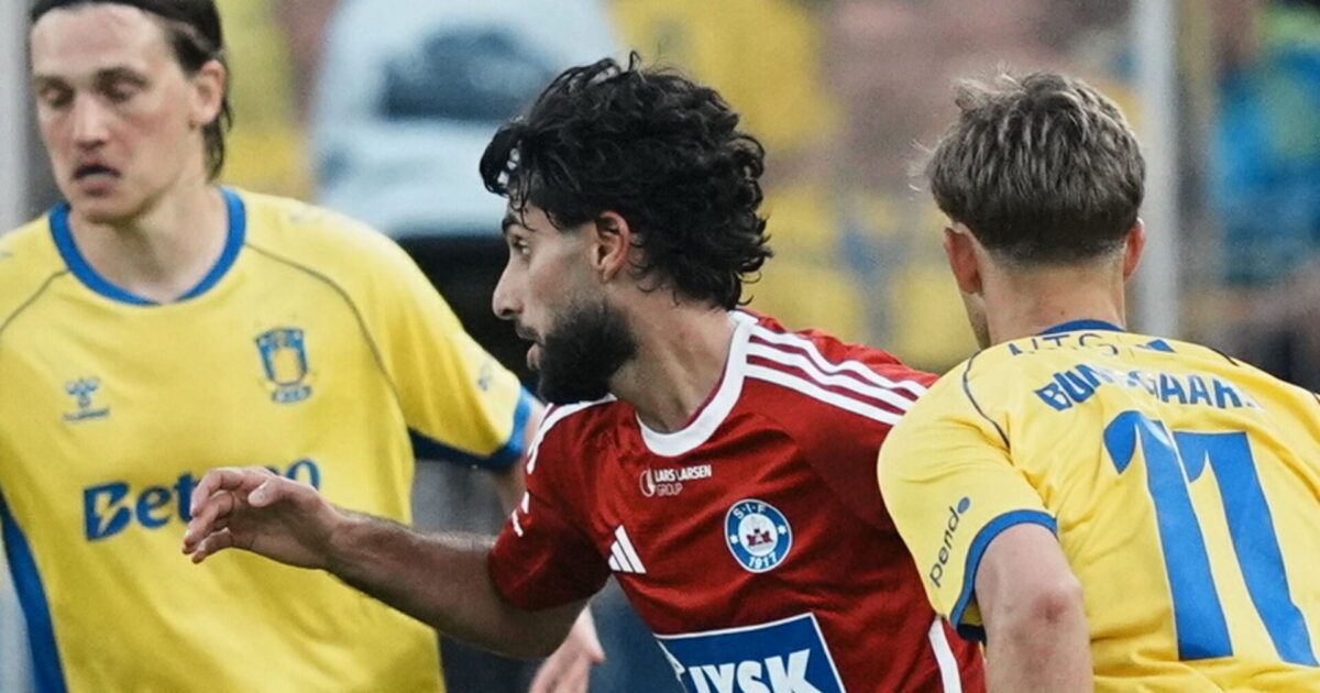 Al Hajj er tilbage i Superligaen: Glad for OB er rykket op Foto: Thomas Traasdahl/Ritzau Scanpix