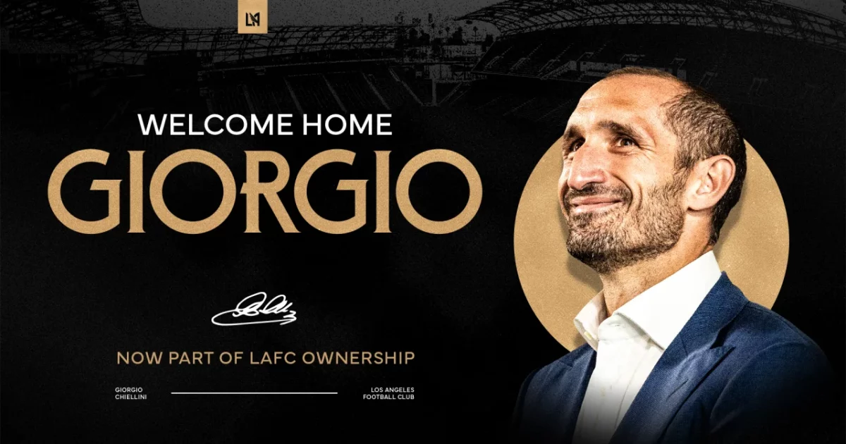 Sluttede karrieren i klubben – nu er Chiellini en del af ejergruppen Foto: LAFC
