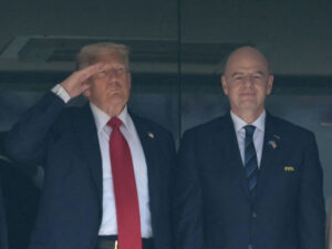 Infantino og Trump