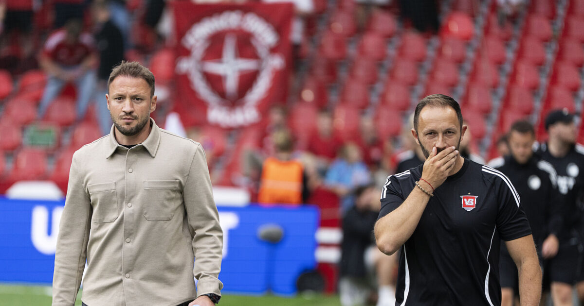 Vejle testede Klub VM-strategi mod FCK: Et lille eksperiment Foto: Claus Bech/Ritzau Scanpix