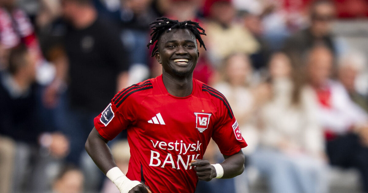 Officielt: Vejle Boldklub sælger Musa Juwara Foto: Ida Marie Odgaard/Ritzau Scanpix