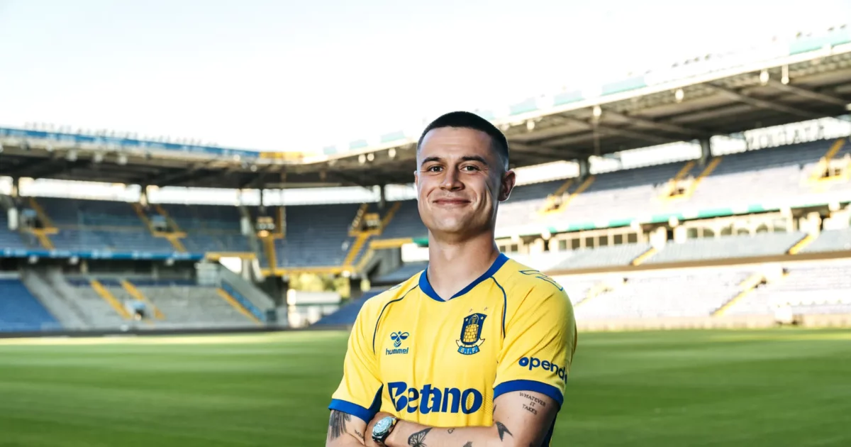 Villadsen og andre nye ansigter er med for Brøndby IF Foto: Brøndby IF