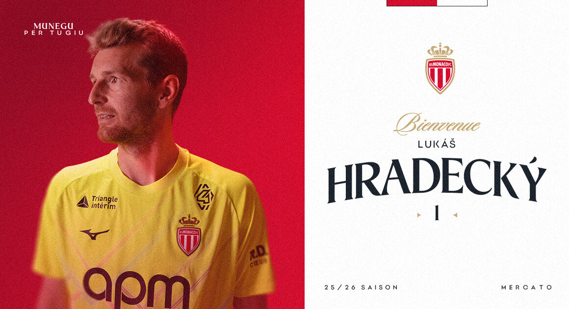 Tidligere  Brøndby-keeper skifter til Monaco Foto: AS Monaco