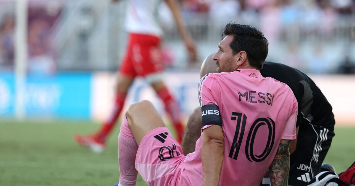 Inter Miami bekræfter Lionel Messi-skade 