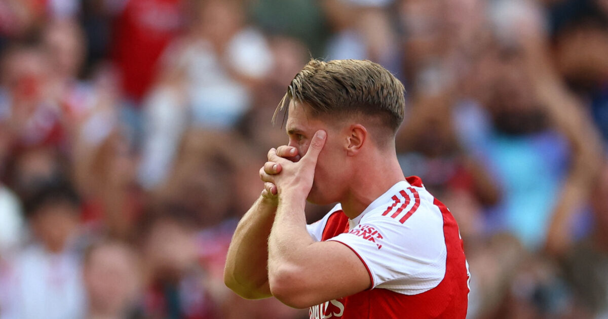 Den første af mange? Gyökeres for første gang på tavlen for Arsenal Foto: Action Images via Reuters/Matthew