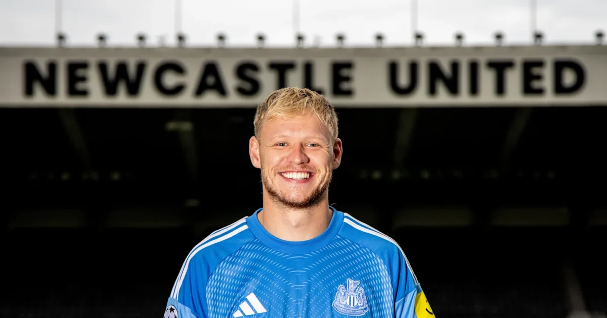Bekræftet: Aaron Ramsdale klar for Newcastle Foto: Newcastle United