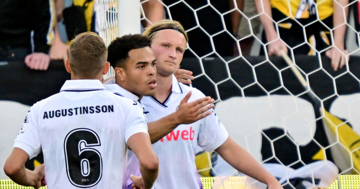 Anderlecht fortsætter god start på ligaen – brandvarme Dolberg forbigået Foto: Hanna Brunlöf/AP/Ritzau Scanpix