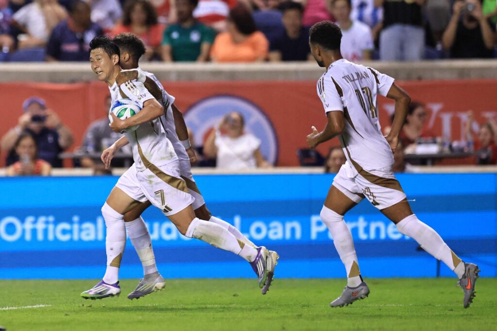 Son Heung-Min i sin debut for Los Angeles FC