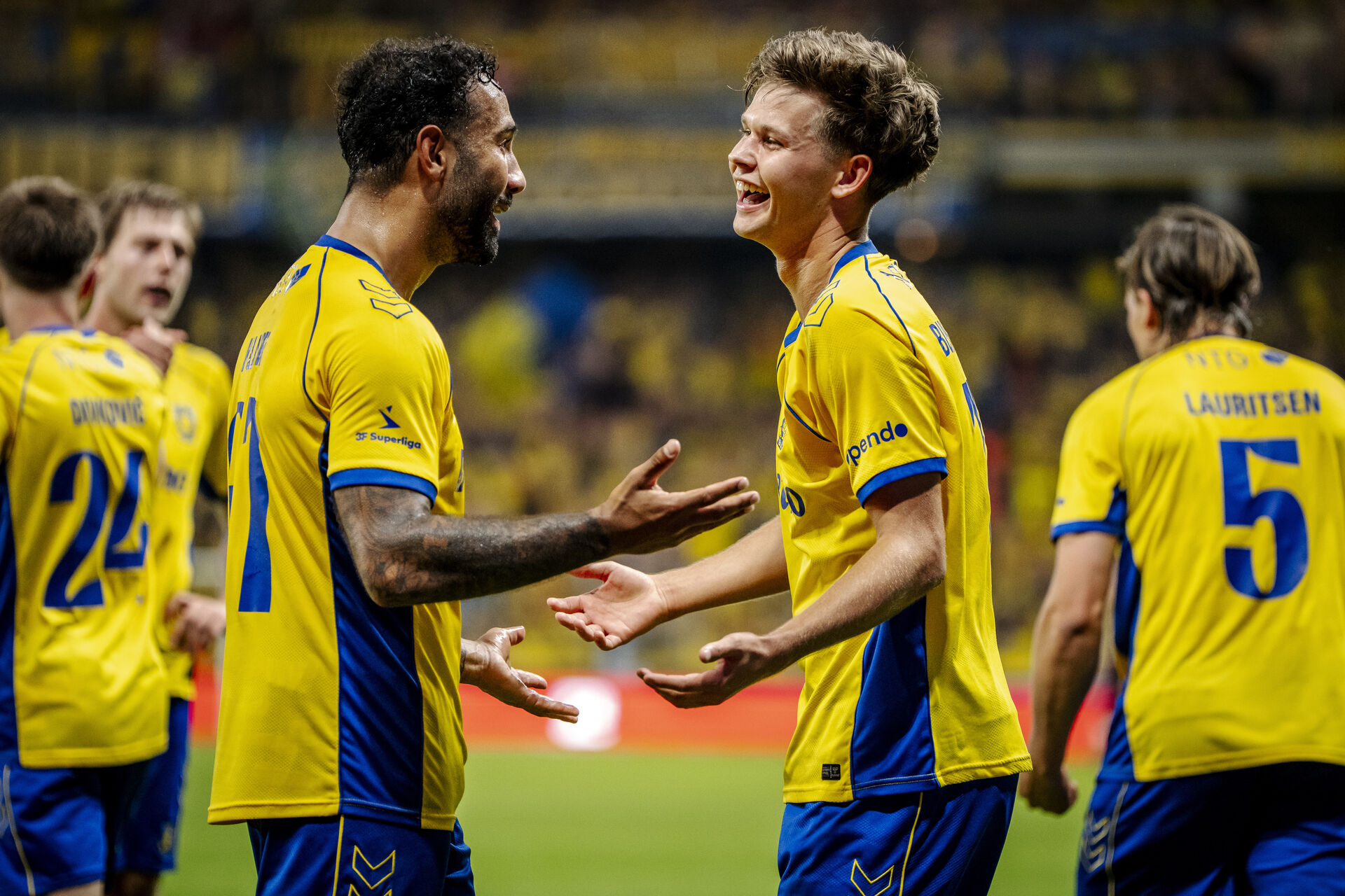 Brøndby med skrækstatistik: Kan de bryde den i Frankrig? Foto: Mads Claus Rasmussen/Ritzau Scanpix