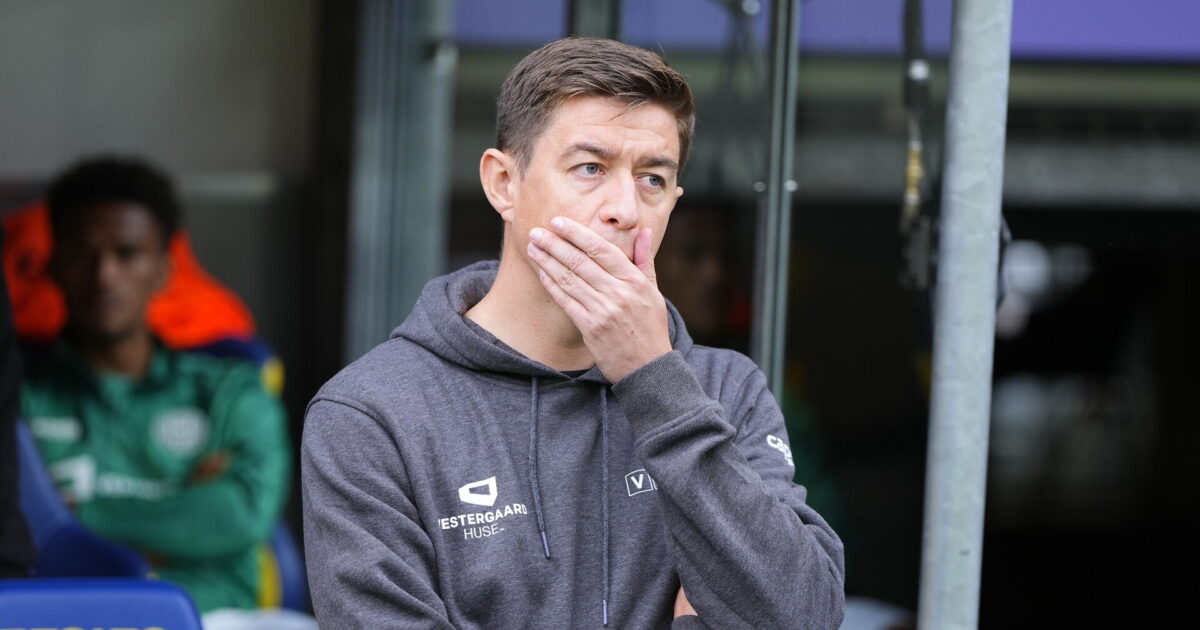 Tilfreds Viborg-træner efter første sejr: Fik Brøndby til at se trætte ud Foto: Claus Bech/Ritzau Scanpix