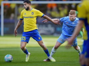 Anis Ben Slimane i kamp for Brøndby IF.