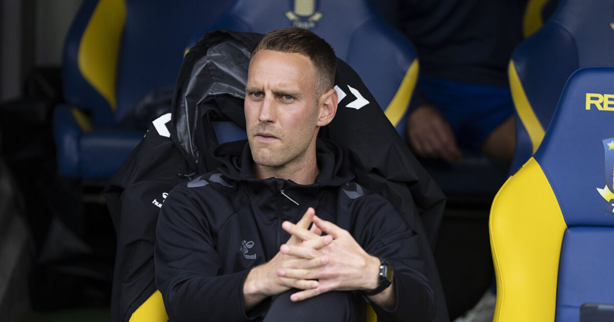 Brøndby-profil om presset Birk: Ikke altid trænerens skyld Foto: Claus Bech/Ritzau Scanpix
