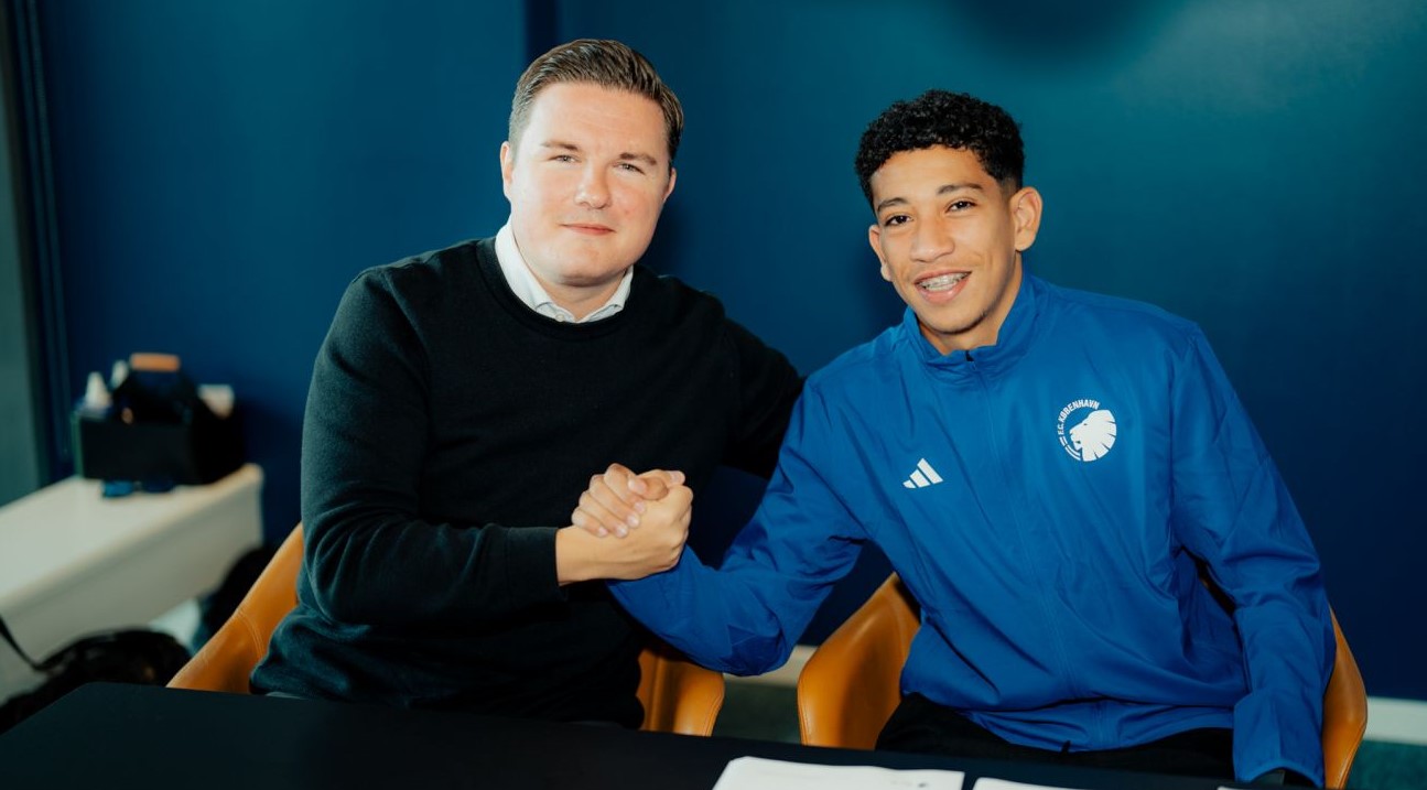 Ahmed Mouhoub bliver præsenteret i FC København