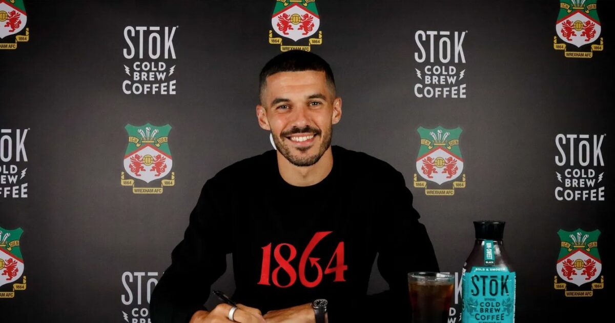 Vild handel: Wrexham henter tidligere engelsk landsholdsspiller Foto: Wrexham AFC